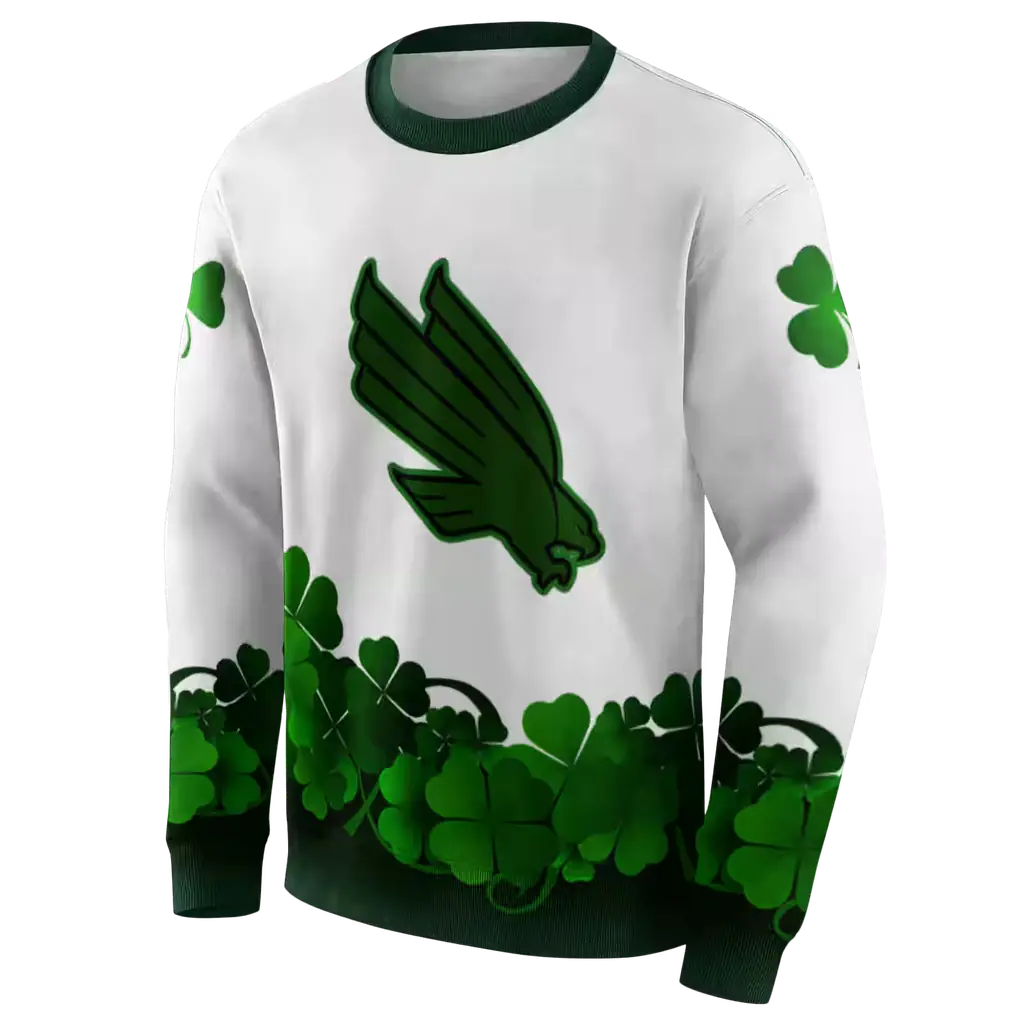north texas mean green lucky motif white green hoodie new arrival north texas mean green lucky motif white green hoodie new arrival