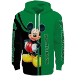 north texas mean green mickey mouse green black hoodie best selling
