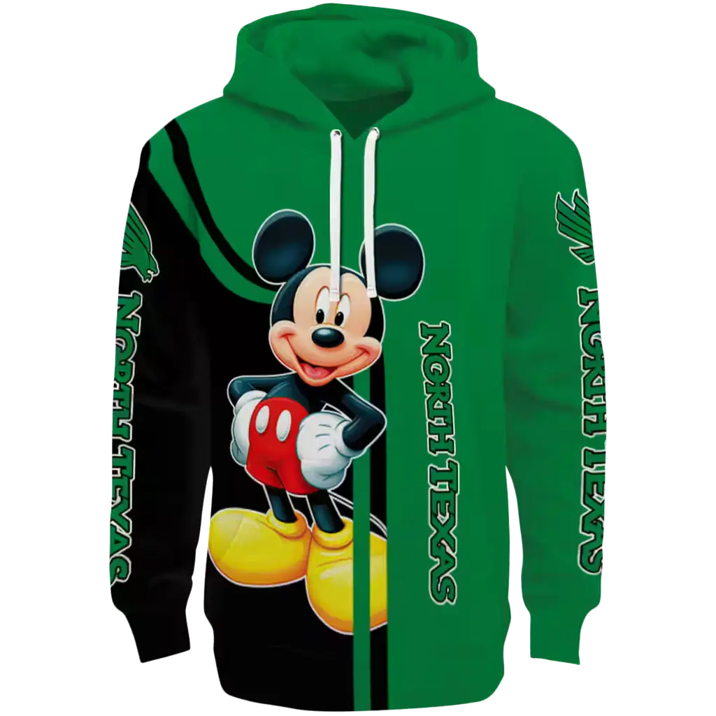 north texas mean green mickey mouse green black hoodie best selling north texas mean green mickey mouse green black hoodie best selling