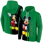 north texas mean green mickey mouse green black hoodie best selling