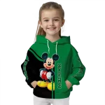 north texas mean green mickey mouse green black hoodie best selling