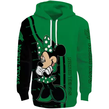 north texas mean green minnie mouse green hoodie best selling