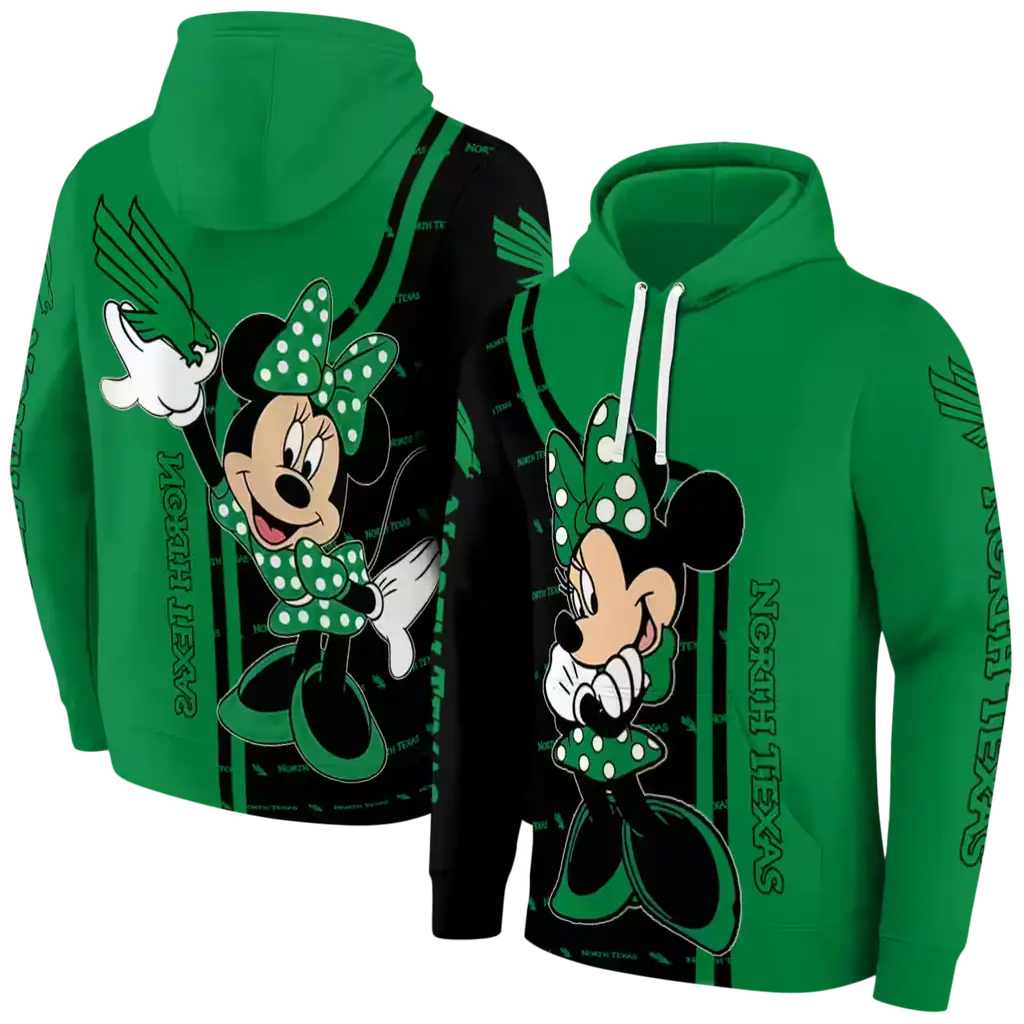 north texas mean green minnie mouse green hoodie fashion forward north texas mean green minnie mouse green hoodie fashion forward