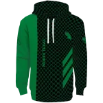 north texas mean green monogram pattern green hoodie best selling