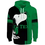 north texas mean green playful snoopy green hoodie best selling