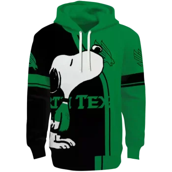 north texas mean green playful snoopy green hoodie best selling