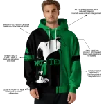 north texas mean green playful snoopy green hoodie best selling