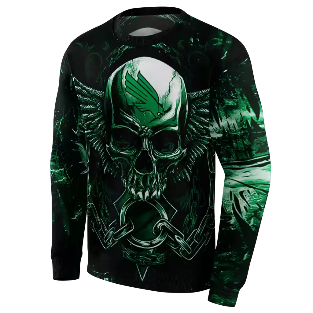 north texas mean green skull artwork green black hoodie new arrival north texas mean green skull artwork green black hoodie new arrival