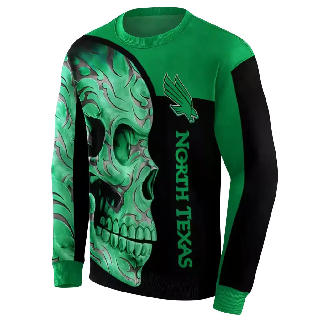 north texas mean green skull motif green black hoodie new arrival north texas mean green skull motif green black hoodie new arrival