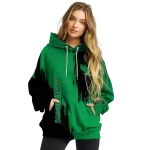 north texas mean green splatter effect green hoodie best selling