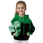 north texas mean green sugar skull green black hoodie best selling
