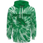 north texas mean green tie dye pattern green hoodie best selling