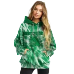 north texas mean green tie dye pattern green hoodie best selling