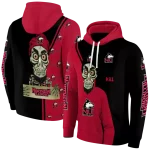 northern illinois huskies achmed skull red hoodie best selling