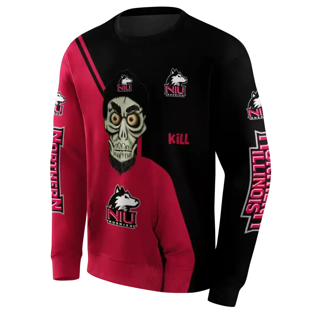 northern illinois huskies achmed skull red hoodie new arrival northern illinois huskies achmed skull red hoodie new arrival