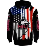 northern illinois huskies american pride black hoodie best selling
