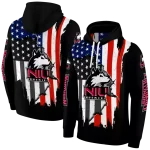northern illinois huskies american pride black hoodie best selling