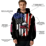 northern illinois huskies american pride black hoodie best selling