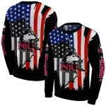 northern illinois huskies american pride black hoodie best selling