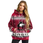 northern illinois huskies christmas trees red hoodie best selling