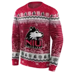 northern illinois huskies christmas trees red hoodie best selling