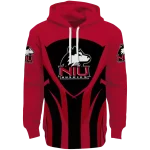 northern illinois huskies concentric lines red black hoodie best selling