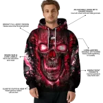 northern illinois huskies demonic skull red black hoodie best selling