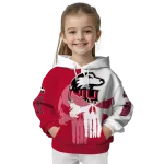 northern illinois huskies graphic punisher red white hoodie best selling