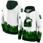 northern illinois huskies lucky motif white green hoodie best selling