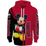 northern illinois huskies mickey mouse red black hoodie best selling