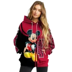 northern illinois huskies mickey mouse red black hoodie best selling