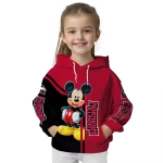northern illinois huskies mickey mouse red black hoodie best selling