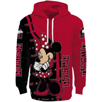 northern illinois huskies minnie mouse red hoodie best selling