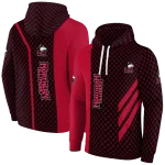 northern illinois huskies monogram pattern red hoodie best selling