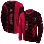 northern illinois huskies monogram pattern red hoodie best selling