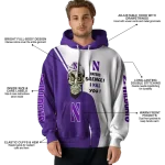 northwestern wildcats achmed skull purple hoodie best selling
