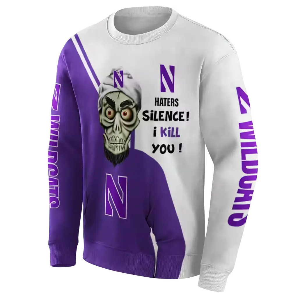 northwestern wildcats achmed skull purple hoodie new arrival northwestern wildcats achmed skull purple hoodie new arrival