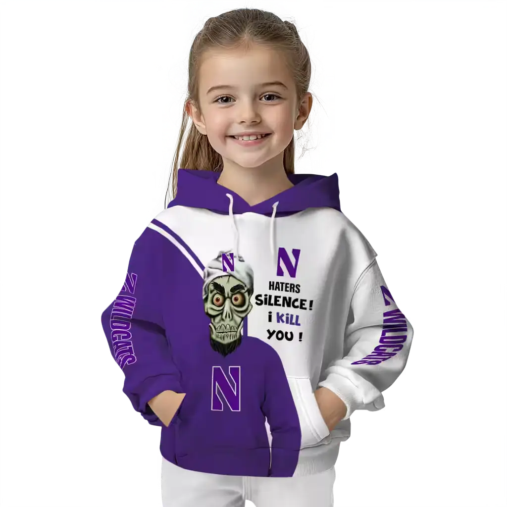 northwestern wildcats achmed skull purple hoodie top rated northwestern wildcats achmed skull purple hoodie top rated