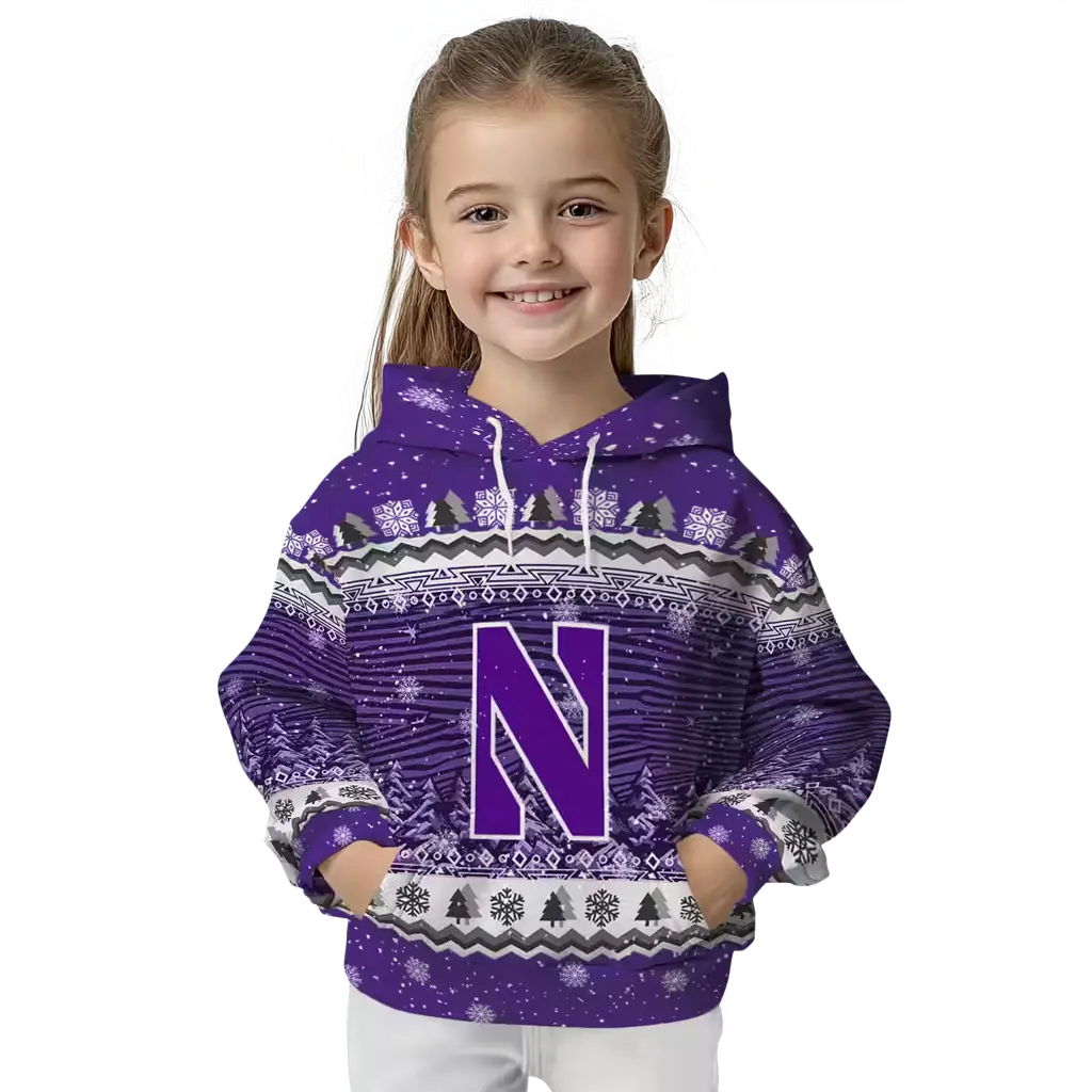 northwestern wildcats christmas trees purple hoodie top rated northwestern wildcats christmas trees purple hoodie top rated