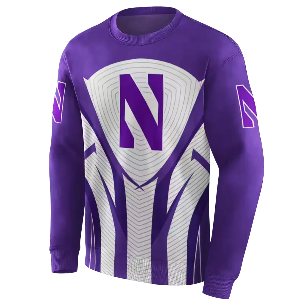 northwestern wildcats concentric lines purple black hoodie new arrival northwestern wildcats concentric lines purple black hoodie new arrival