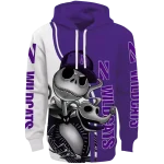 northwestern wildcats jack skellington purple hoodie best selling