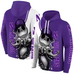 northwestern wildcats jack skellington purple hoodie best selling