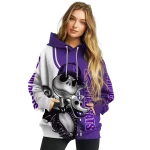 northwestern wildcats jack skellington purple hoodie best selling