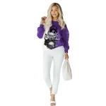 northwestern wildcats jack skellington purple hoodie best selling