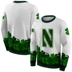 northwestern wildcats lucky motif white green hoodie best selling