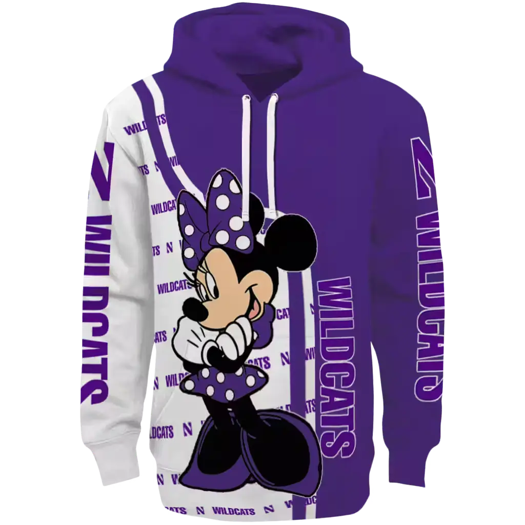 northwestern wildcats minnie mouse purple hoodie best selling northwestern wildcats minnie mouse purple hoodie best selling