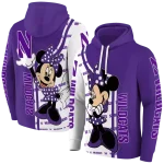 northwestern wildcats minnie mouse purple hoodie best selling
