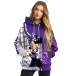 northwestern wildcats minnie mouse purple hoodie best selling