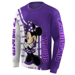northwestern wildcats minnie mouse purple hoodie best selling