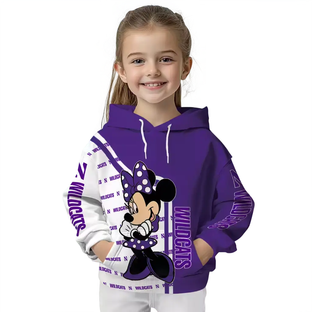northwestern wildcats minnie mouse purple hoodie top rated northwestern wildcats minnie mouse purple hoodie top rated